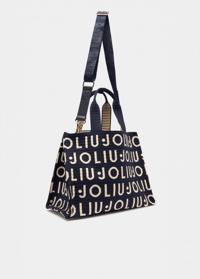 cabas bleu liu jo 2a6026 m0300