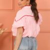 blouse rose